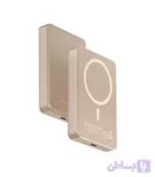 پاوربانک آلمینیومی 10000 میلی آمپر پاورولوژی با قابلیت مگ سیف Powerology 10000mAh 20W PD & 15W MagSafe PPBCHA34