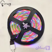 ریسه RGB چیپ 3528 به همراه ریموت طول 5 متر