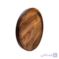 بشقاب چوبی 25 سانت تخت