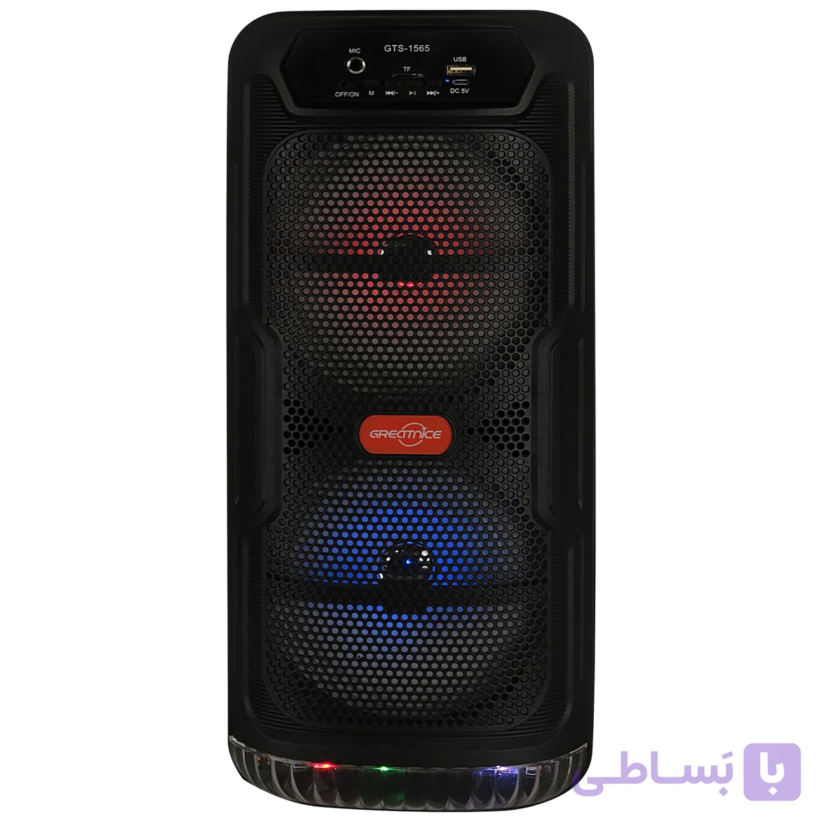 اسپیکر بلوتوثی بی سیم wireless قابل حمل مدل Wireless Speaker GTS_1565