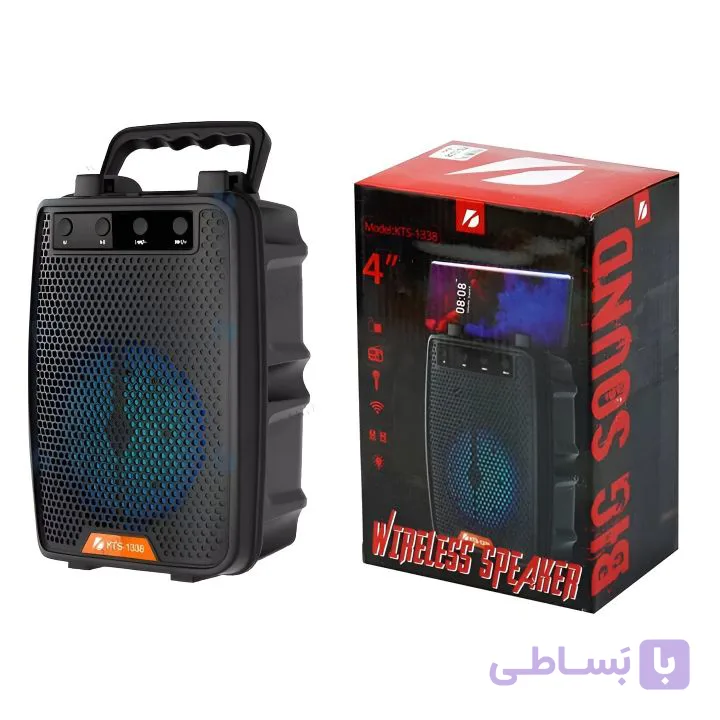 اسپیکر بلوتوثی قابل حمل کی تی اس مدل KTS-1338 Wireless بی سیم KTS-1338