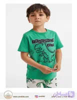 تیشرت نخی بچگانه پسرانه H&M – کد 247