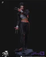 🔥❌ فیگور ایکس ۲۳ (X-23 / Laura Kinney) جهش‌یافته مارول | ارتفاع 40 سانتی‌متر | جنس PLA+