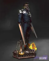 🤖⚔️ فیگور ترمیناتور T-1000 فلز مایع (Terminator 2: Judgment Day) ارتفاع 40 سانتی‌متر | جنس PLA+