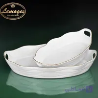 تابه بیضی کوچک سزار لمون خط طلا