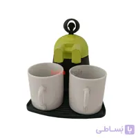 موکاپات مینی 2 کاپ روگازی فنجان دار