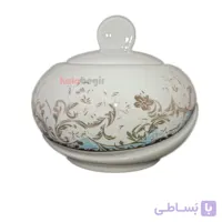 قندان چینی توس طرح داستر فیروزه ای