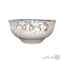 کاسه آبگوشت 16 چینی توس طرح داستر فیروزه ای