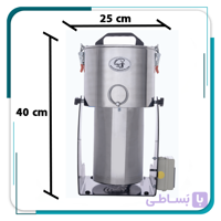 دستگاه آسیاب گهواره‌ ای 4 لیتری (2400w)