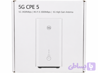 مودم cpe5 h155-381 با جعبه اصلی استوک