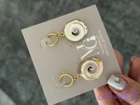 گوشواره صدف اسپیرال کد (۲۵۴)