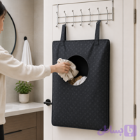 کیسه آویز رخت چرک مدل بنددار
