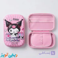 جامدادی سه بعدی کرومی دخترانه (Kuromi 3D EVA Case) | ضدضربه و جادار