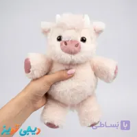 عروسک گاو دونده صورتی