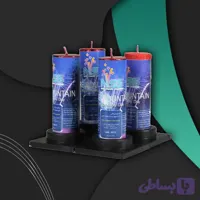 آبشار پایه دار آبی