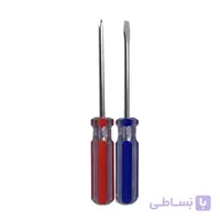 پیچ گوشتی دوسو و چهارسو سایز 150*6 بسته 2 عددی