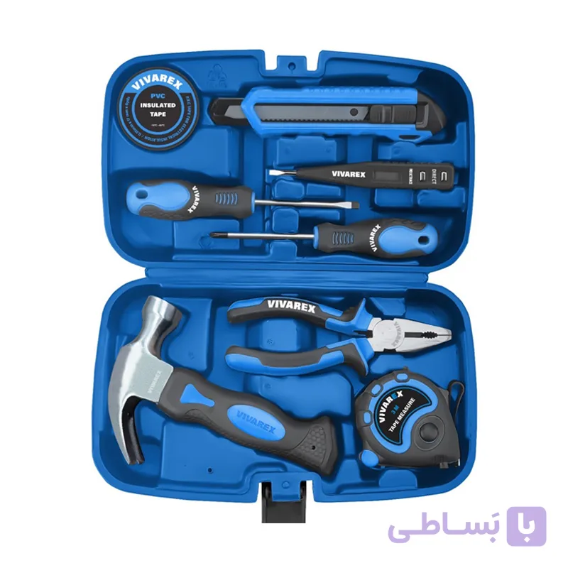 ست ابزار دستی ویوارکس مدل VR0008-HTK ۸ پارچه با کیف حمل