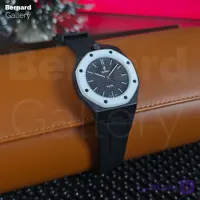 ساعت مچی اودمارپیگه سواچ رویال پاپ Audemars Piguet x Swatch | Royal Pop OCHO NEGRO به همراه بند مچی