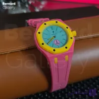 ساعت مچی اودمارپیگه سواچ رویال پاپ Audemars Piguet x Swatch | Royal Pop OTG ROZ به همراه بند مچی