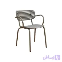 صندلي رنزو دسته دار آلومنيومي نظري كد N576-AL