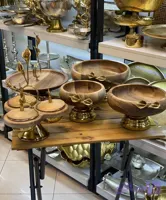 سرویس پذیرایی چوبی گل لیلیوم
