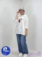شلوار واید لگ denim سایز بزرگ