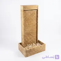 آبنمای سنگی کرم کتیبه‌ای کلاسیک