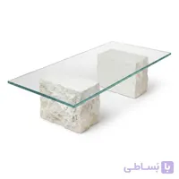 پایه میز سنگی ساده مکعبی
