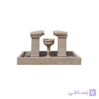 آبنمای ویلایی طرح دو کوزه متقارن