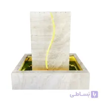 آبنمای مدرن کتیبه‌ای طرح موج