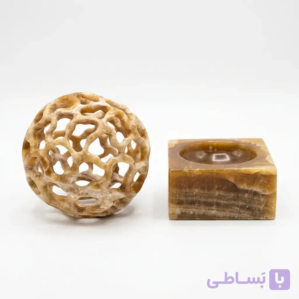 مجسمه سنگی طرح کهکشان