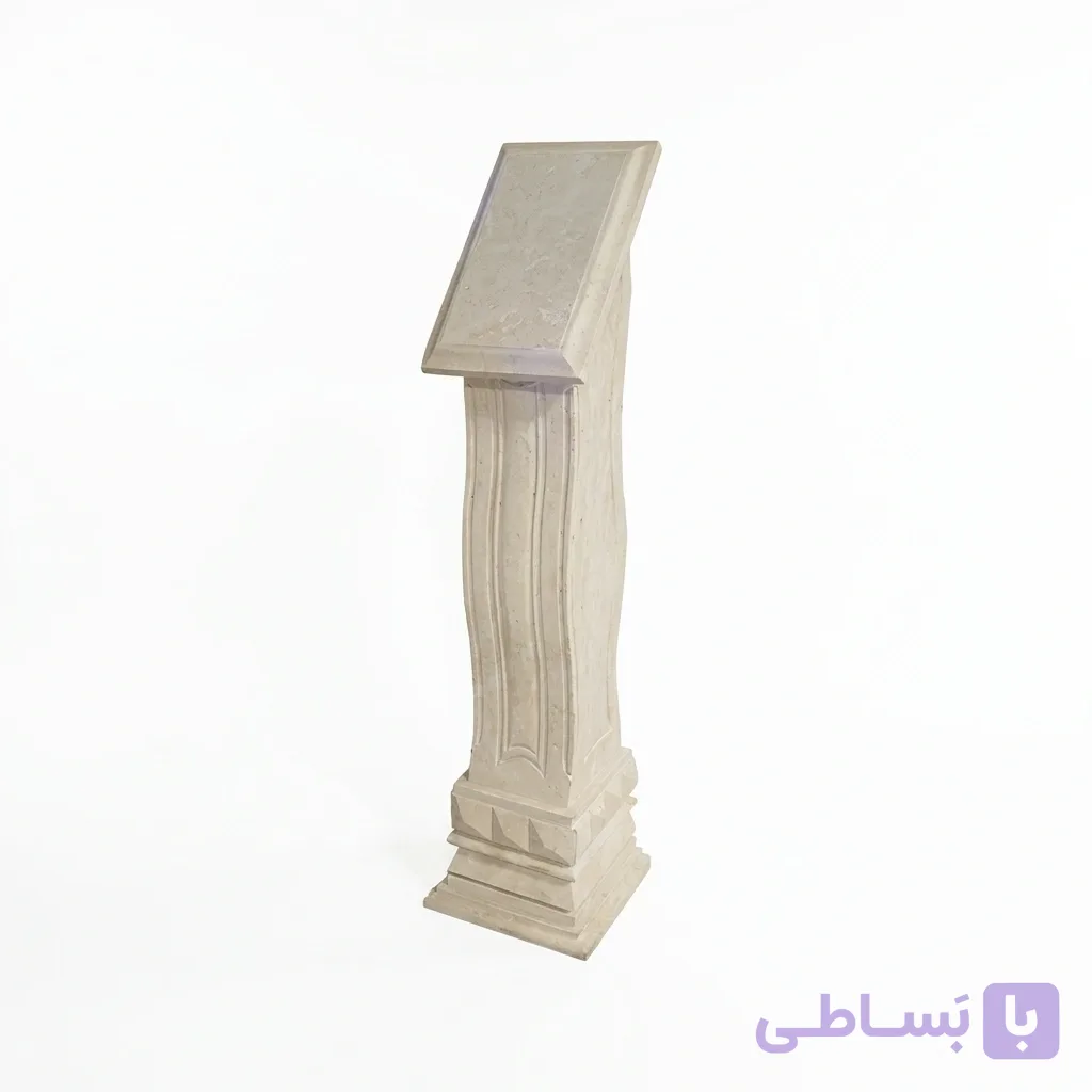 پایه آیفون سنگی طرح پایه قوس‌دار