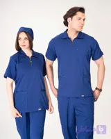 اسکراب پزشکی آبی کاربنی (مدل شاینا)
