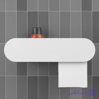 پایه دستمال توالت مدل CURVE