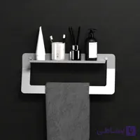 آویز حوله و شلف حمام مدل 36 لوسی