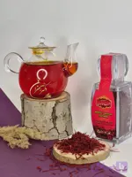 زعفران قائنات نگین قائنات 1مثقالی ظرف آذین
