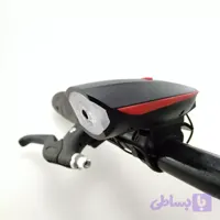 چراغ جلو بوق دار شارژی دوچرخه