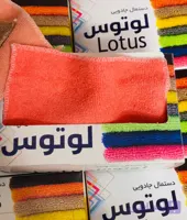 دستمال میکروفایبر جعبه ای لوتوس ۱۰ تایی