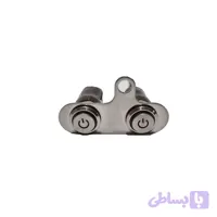 کلید پروژکتور موتور سیکلت دو کلید 0 و 1 فشاری استیل با نور بک لایت آبی - فروشگاه آفرود کمپینگ تبریز