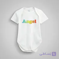 بادی آستین کوتاه نوزادی نیل کوک ANGEL