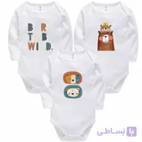 بادی نوزادی نیل کوک مدل Be Wild مجموعه 3 عددی