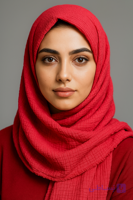 شال پفکی رنگی