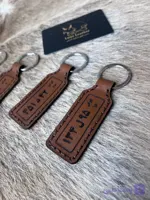 آویز پلاک ماشین چرم