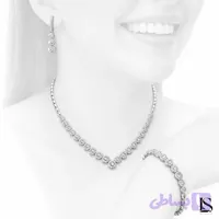 سرویس نقره زنانه طرح فلاور SZ55