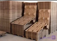 پالت فشرده چوبی صادراتی