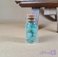 شیشه سنگ انرژی با اونتورین نامنظم | دکوری جذب خوشبختی و ثروت