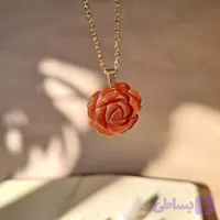 کاروینگ گل عقیق قرمز