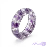 حلقه سنگ آمیتیست