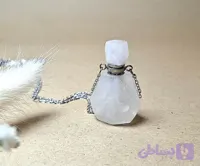 گردنبند جا عطری کریستال کوارتز