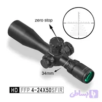 دوربین تفنگ دیسکاوری HD 4-24×50 FFP